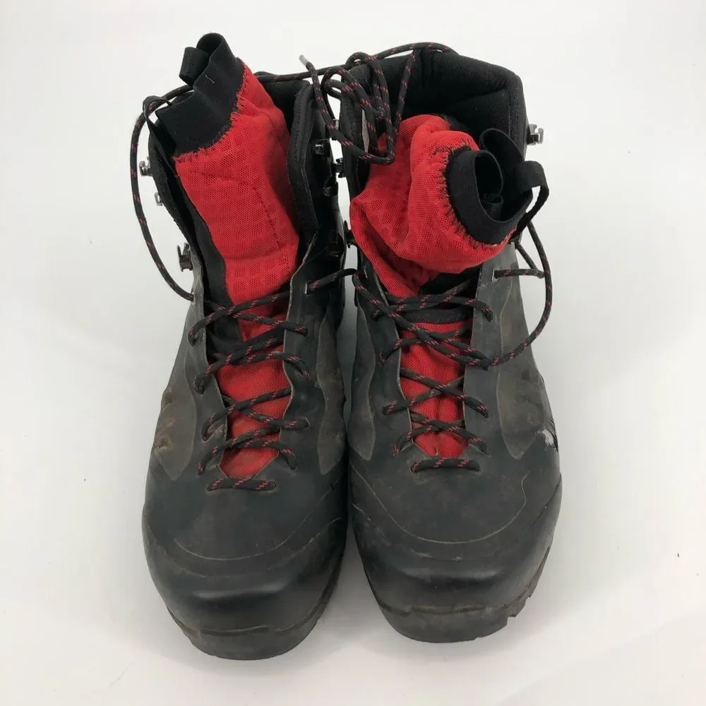 Arc’Teryx Bora 2 Mid GTX Hiking Boots Mens Size 13 Black‎ Red Liner